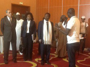 1ère rencontre comite de pilotage plateforme de veille et groupe de contact . Élection présidentielle cote d ivoire 24 octobre 2015 (6)