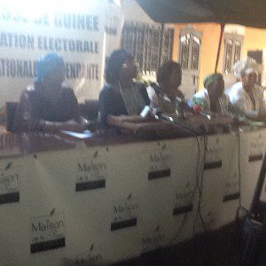 Conference de Presse de COFFIG/DCPD et Observateurs Internationaux
